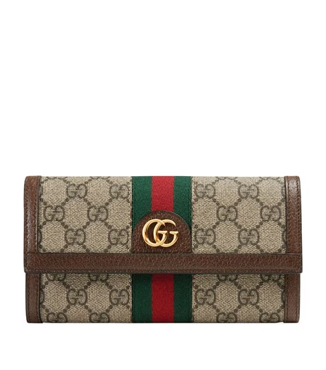 gucci canvas wallet